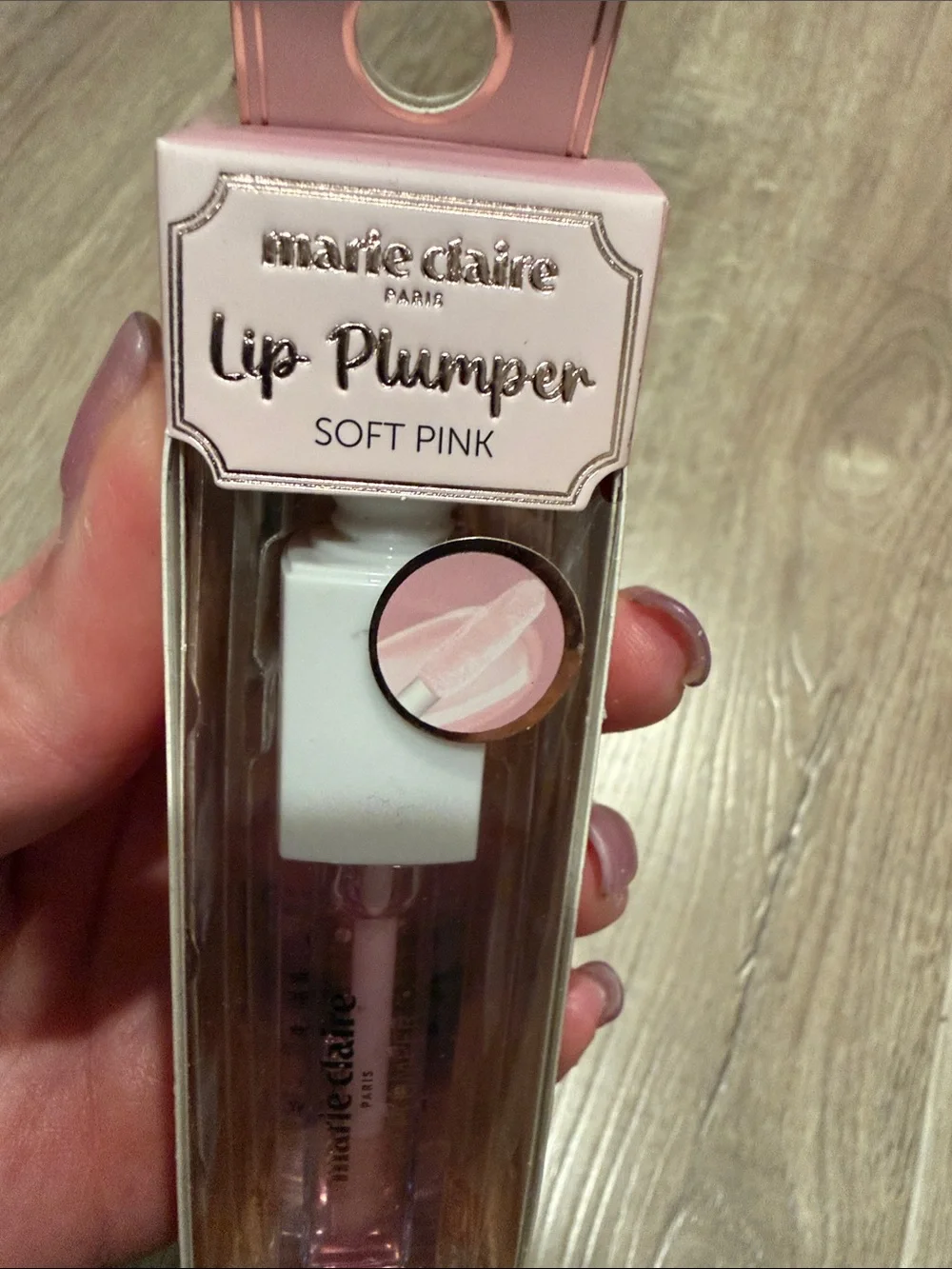 Soft Pink Lip Plumper – Hydrating Gloss